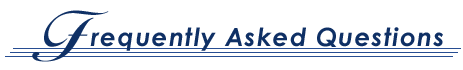Frequently Asked Questions